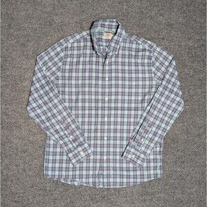 Faherty Movement Shirt Mens Large Plaid